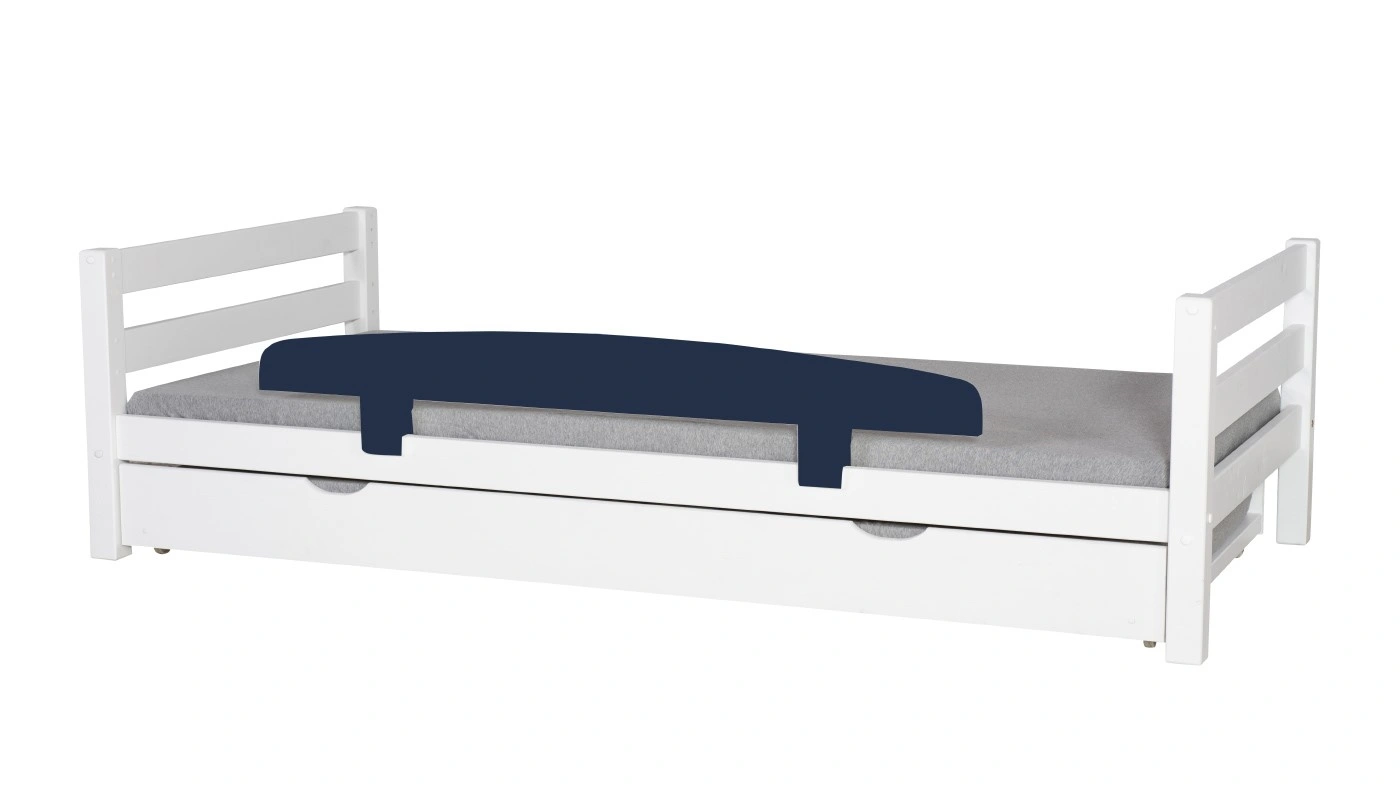 מיטת ילדים מיקה עם מיטת חבר רוחב 80 ס"מ | ללא מעקה אחורי